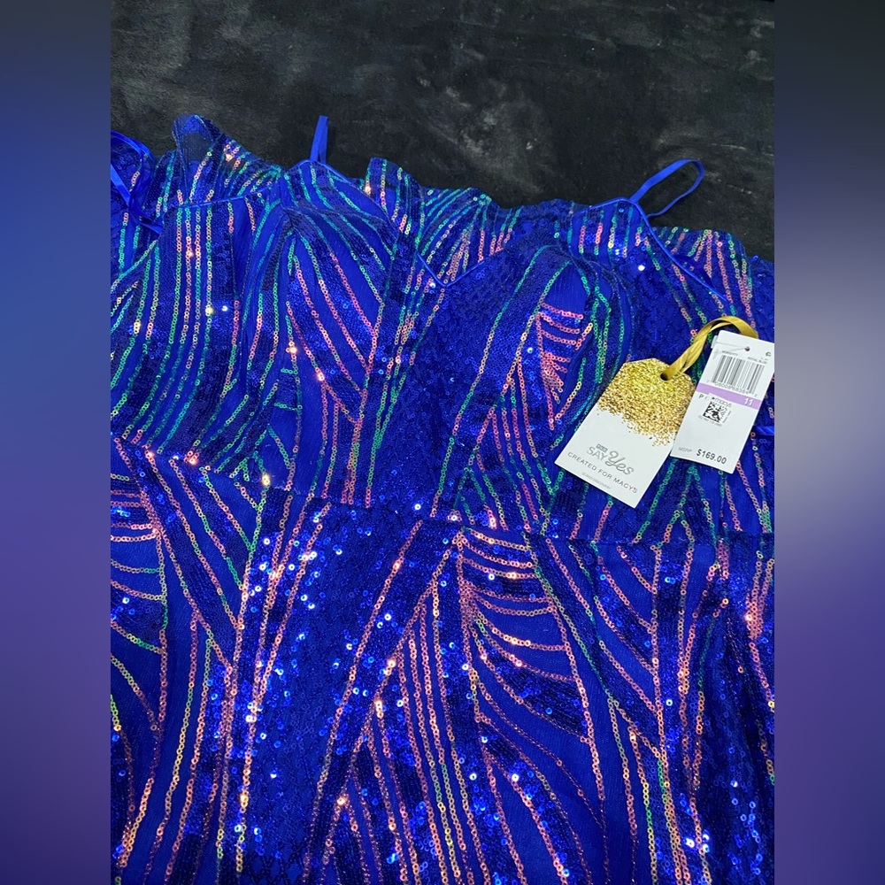 Blue Prom Dress